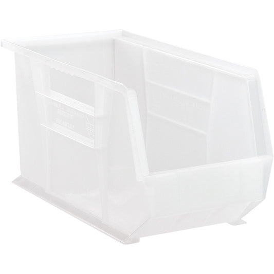 Clear-View Ultra Stack & Hang Bin, 8-1/4" W x 9" H x 18" D, Clear