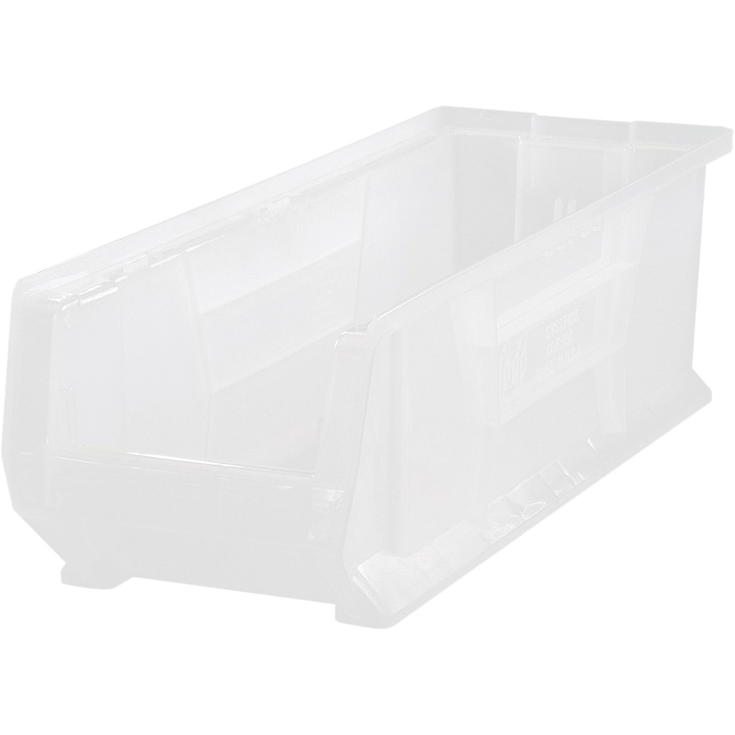 Hulk Containers, 8-1/4" W x 9" H x 23-7/8" D, Clear
