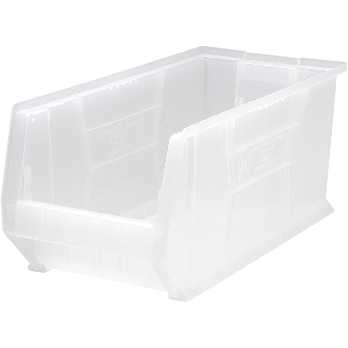 Hulk Containers, 11" W x 10" H x 23-7/8" D, Clear