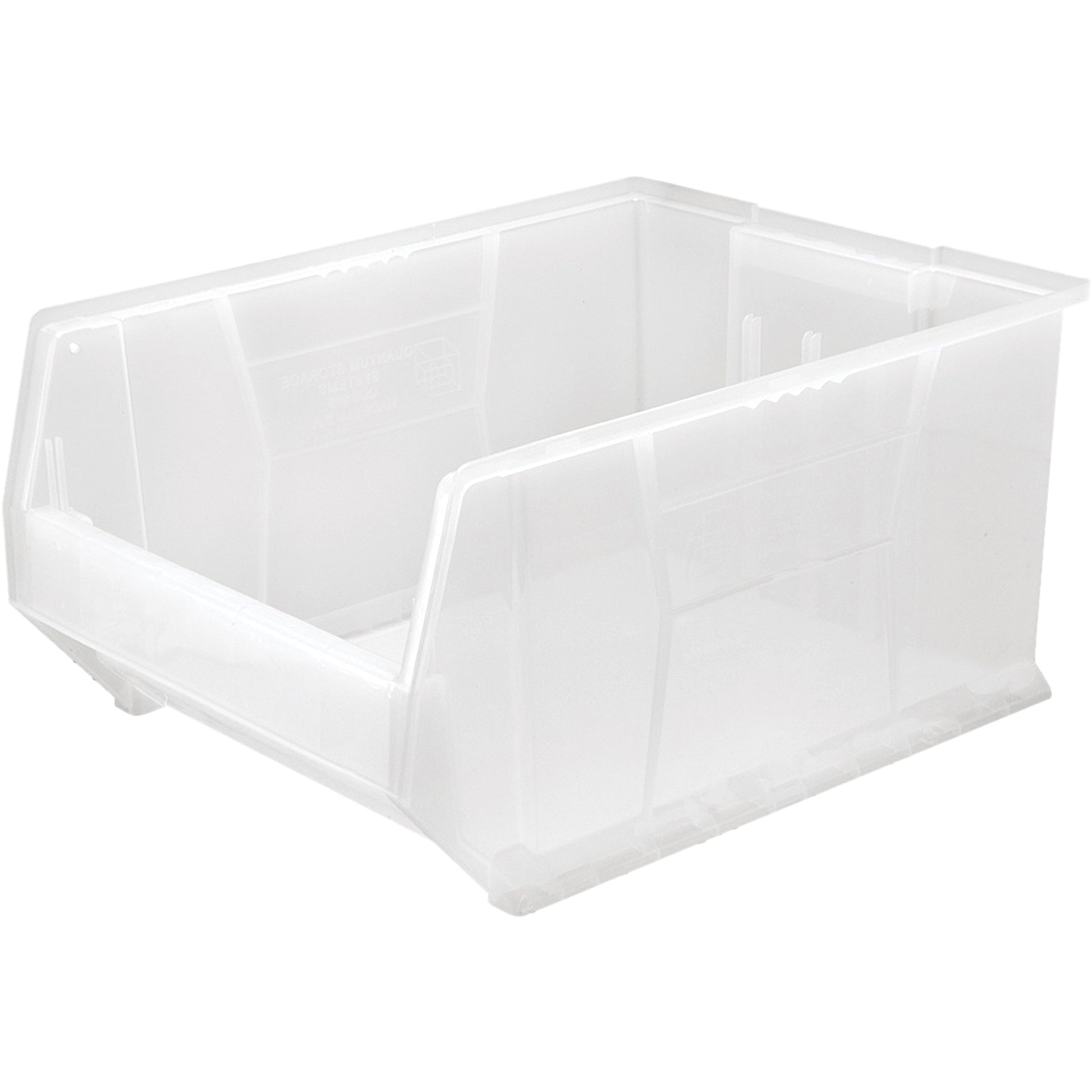 Hulk Containers, 18-1/4" W x 12" H x 23-7/8" D, Clear