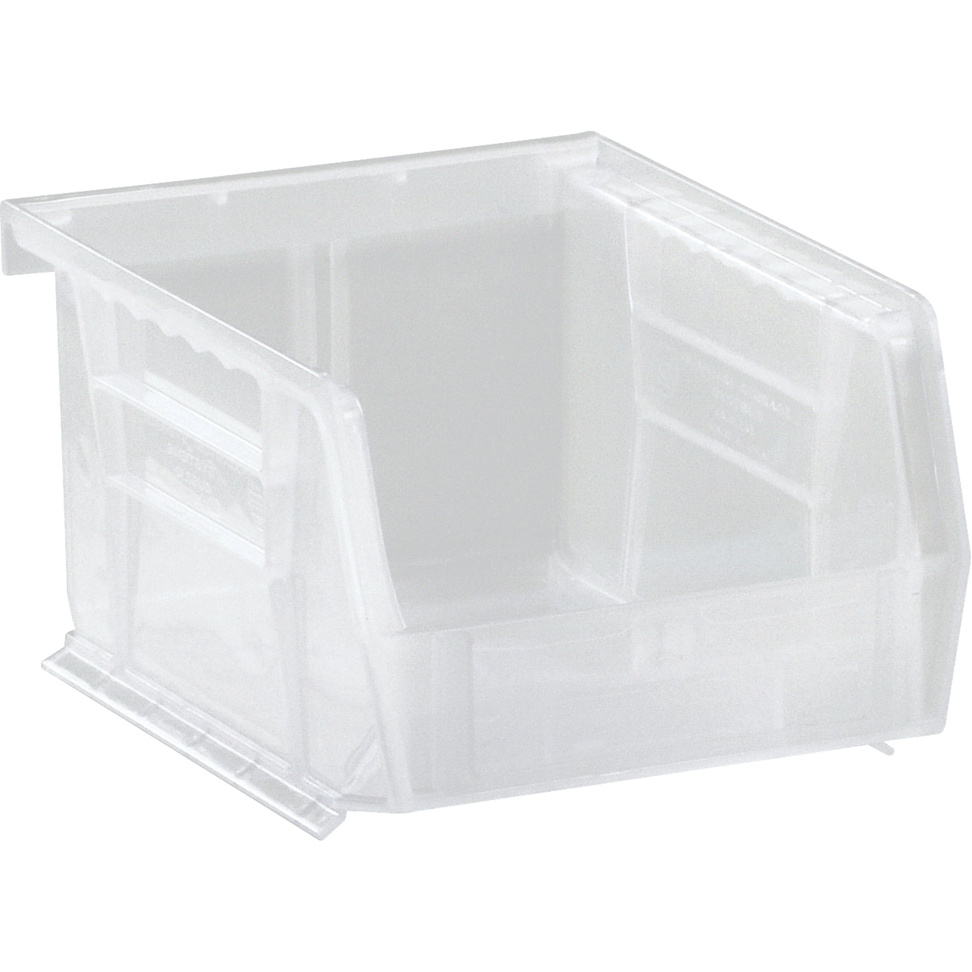 Clear-View Ultra Stack & Hang Bin, 4-1/8" W x 3" H x 5-3/8" D, Clear