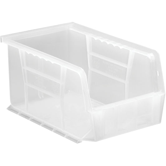 Clear-View Ultra Stack & Hang Bin, 6" W x 5" H x 9-1/4" D, Clear