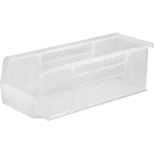 Clear-View Ultra Stack & Hang Bin, 5-1/2" W x 5" H x 14-3/4" D, Clear