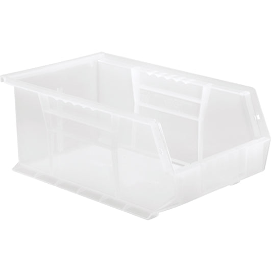 Clear-View Ultra Stack & Hang Bin, 8-1/4" W x 6" H x 13-5/8" D, Clear