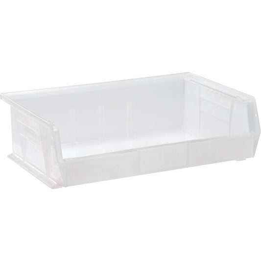 Clear-View Ultra Stack & Hang Bin, 16-1/2" W x 5" H x 10-7/8" D, Clear