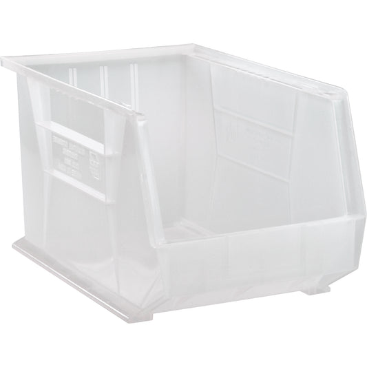 Clear-View Ultra Stack & Hang Bin, 11" W x 10" H x 18" D, Clear