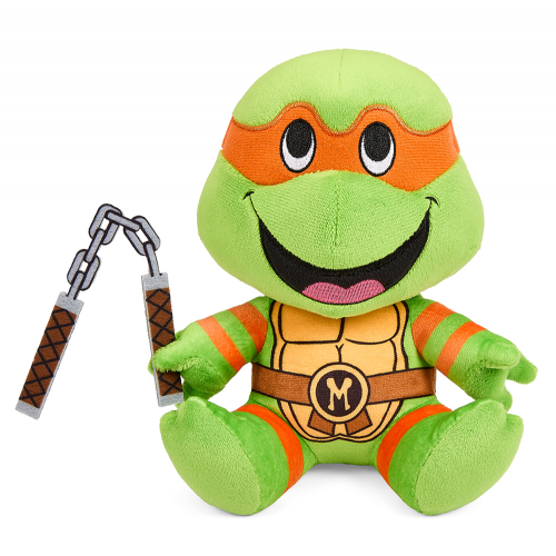 TEENAGE MUTANT NINJA TURTLES - MICHELANGELO - 7.5" PHUNNY PLUSH (Case of 6)