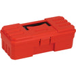 Tool Box, 12" W x 6" D x 4" H, Red