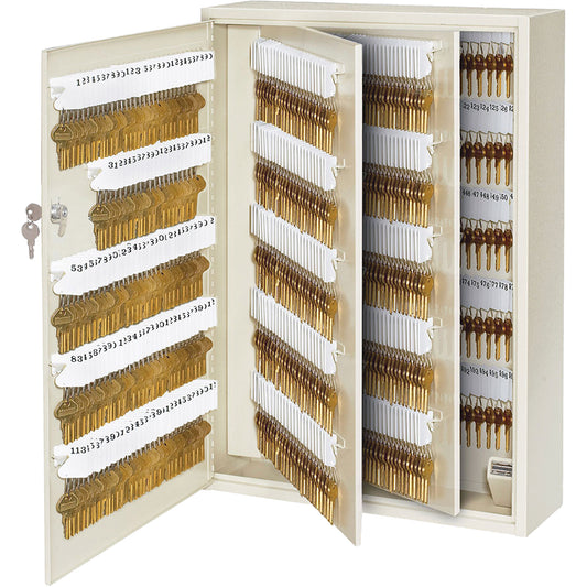 Heavy-Duty Key Cabinet, 730 Keys, Beige