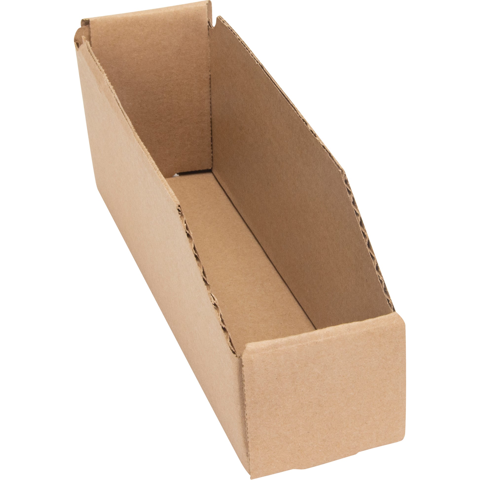 Deep Corrugated Parts Bins, 2-7/8" W x 11-1/4" D x 4-1/2" H, Beige