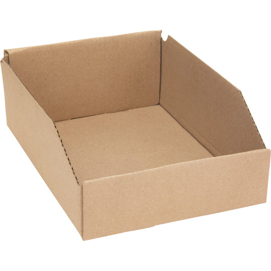 Deep Corrugated Parts Bins, 8-3/4" W x 11-1/4" D x 4-1/2" H, Beige