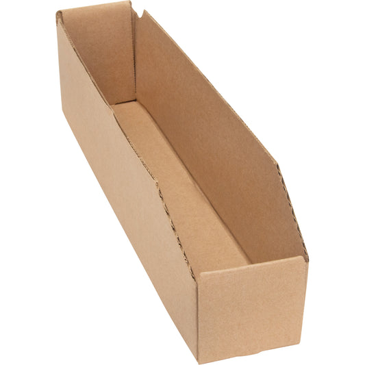 Deep Corrugated Parts Bins, 1-7/8" W x 17-1/8" D x 4-1/2" H, Beige
