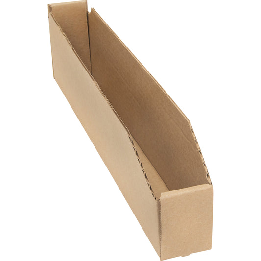Deep Corrugated Parts Bins, 2-7/8" W x 17-1/4" D x 4-1/2" H, Beige