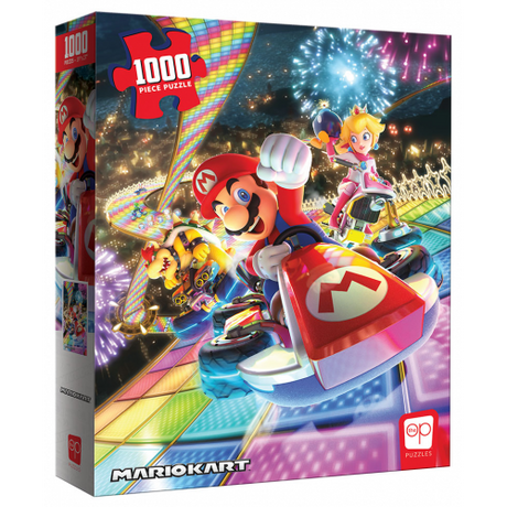 PUZZLE - 1000pc - MARIO KART RAINBOW ROAD (Case of 6)