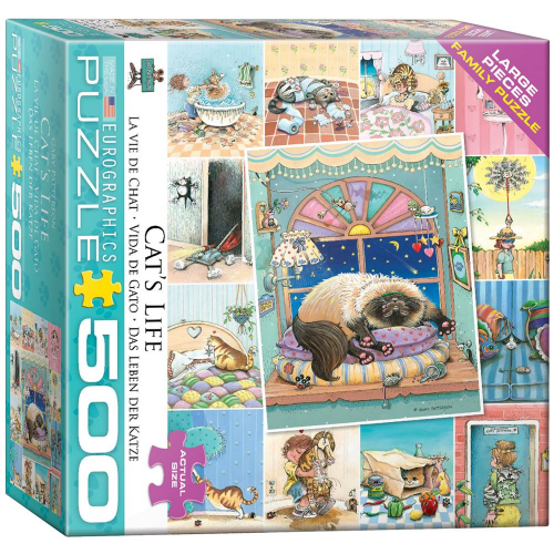 PUZZLE - CATS LIFE - 300pc (Case of 12)