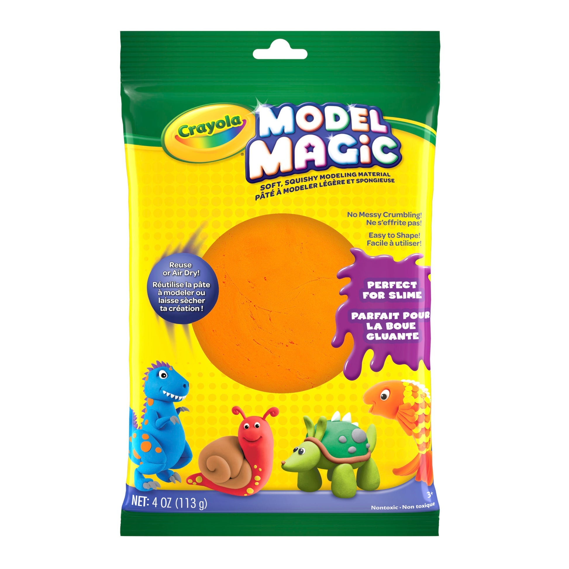 Crayola Model Magic 4 oz Bag, Orange (Case of 12)
