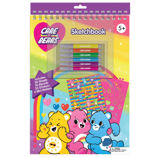 CARE BEARS - SKETCHBOOK (Case of 6)