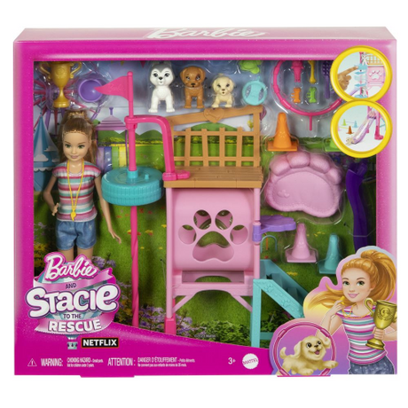BARBIE - STACIE's PUPPY PLAYGROUND PLAYSET (Case of 4)