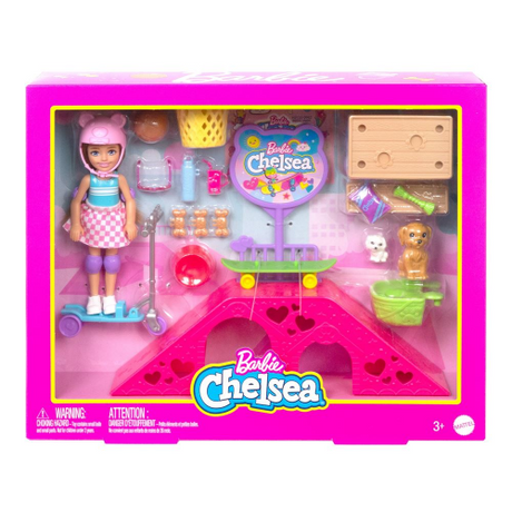 BARBIE - CORE CHELSEA SKATEPARK (Case of 4)