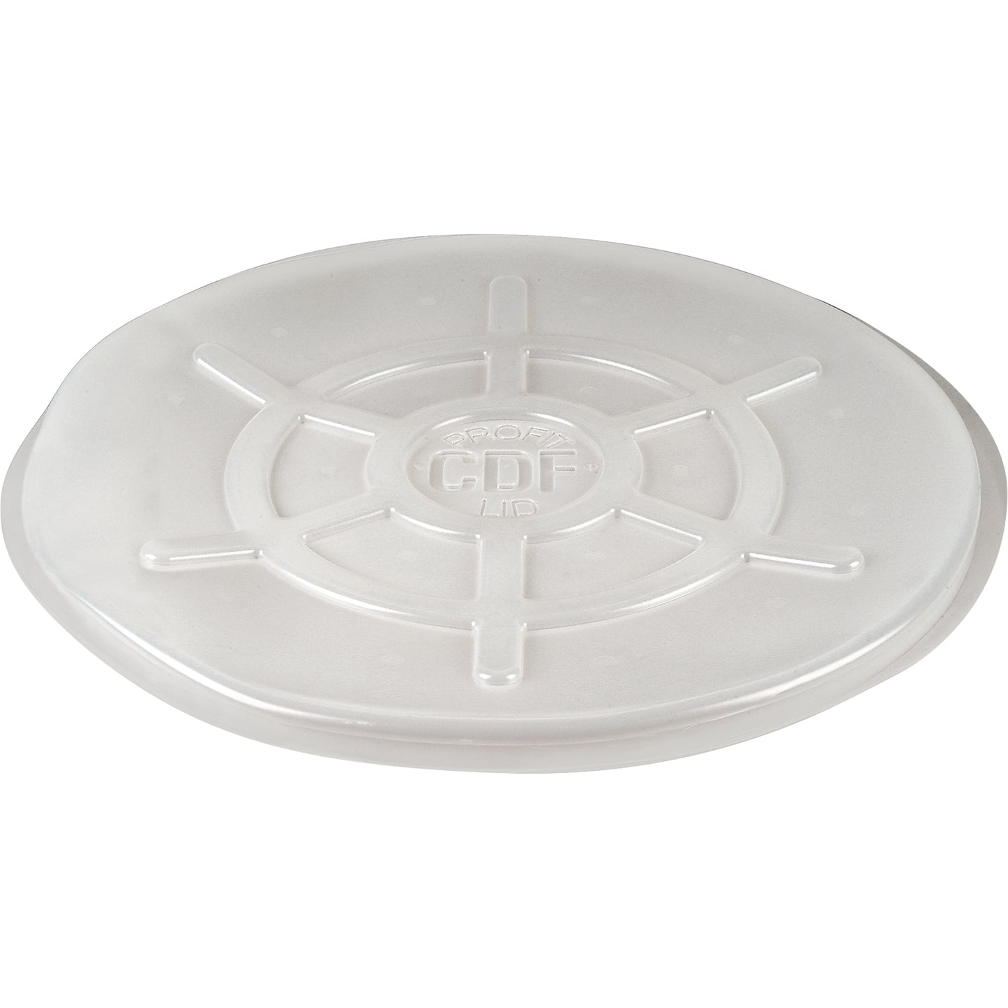 Protective Drum Lids, Open Top, Fits: 55 US gal (45 imp. gal.), Clear