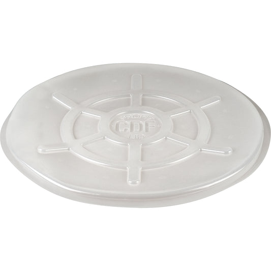 Protective Drum Lids, Open Top, Fits: 55 US gal (45 imp. gal.), Clear