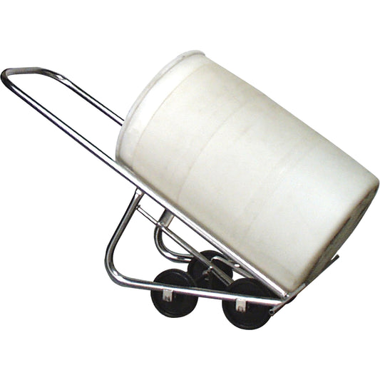 Multi-Purpose Drum Truck, Stainless Steel Construction, 25 - 55 US Gal. (20 - 45 Imperial Gal.)