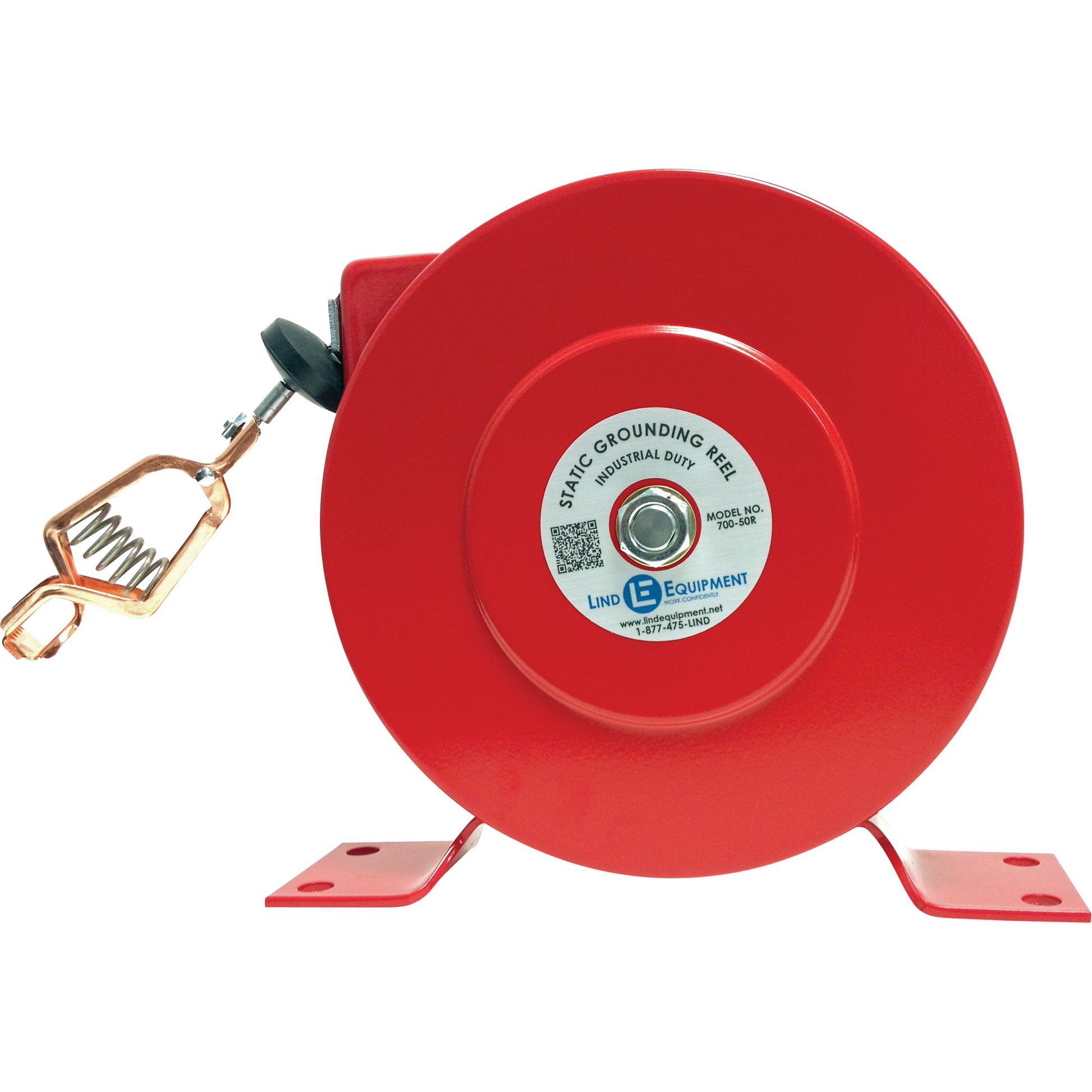 Retractable Grounding Wires, 50' Length, Light-Duty