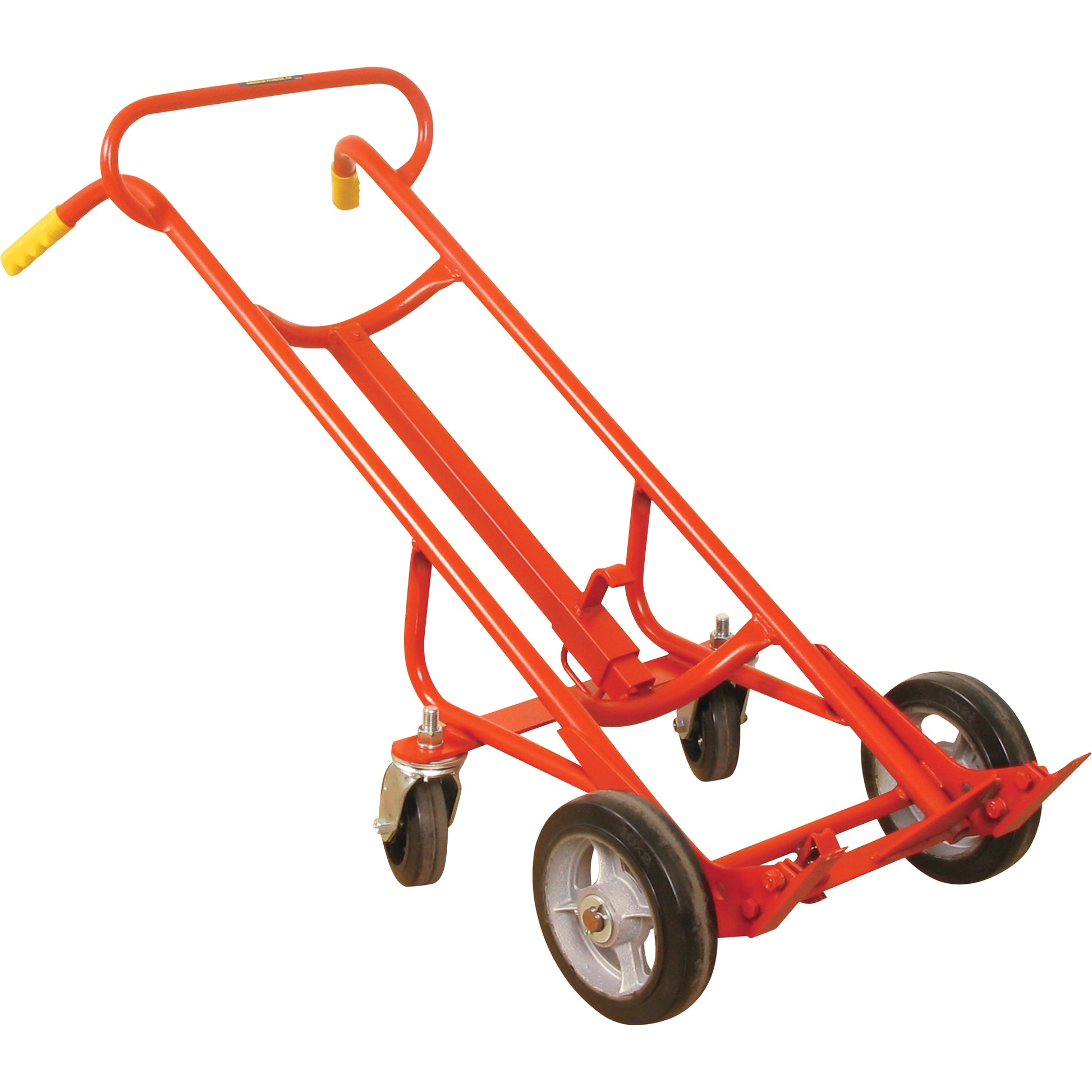 Ergonomic Drum Truck With Swivel Casters, Steel Construction, 55 - 85 US Gal. (45 - 70 Imperial Gal.)