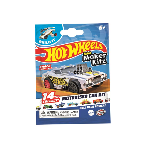 HOT WHEELS BUILD-IT BLIND BAG (Case of 64)