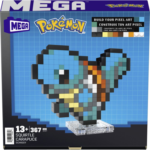POKEMON - SQUIRTLE [PIXEL ART] (Case of 4)