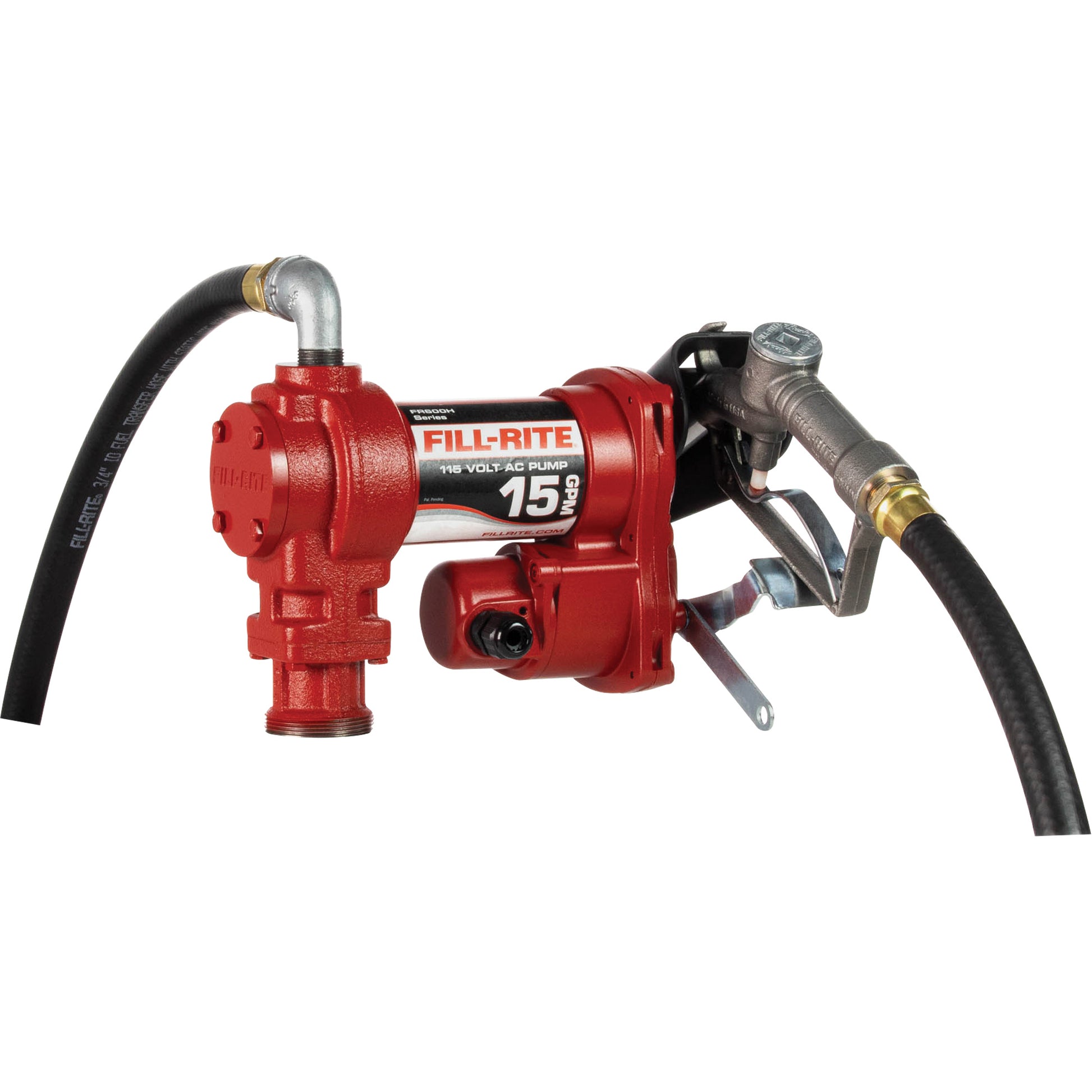AC Utility Rotary Vane Pumps with Nozzle, 115 V, 15 GPM