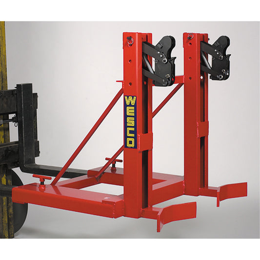 Gator Grip™ Forklift Attachment for Drum Handling, For 30 US Gal. (25 Imperial Gal.) / 50 US Gal. (41.6 Imperial Gal.) / 80 US Gal. (66.6 Imperial Gal.)