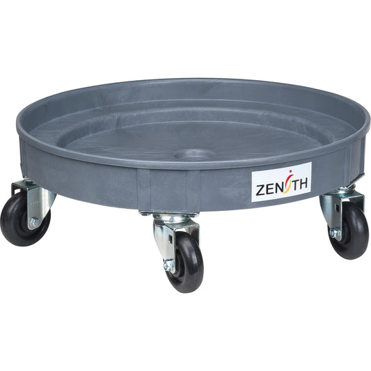Zenith Safety Products Leak Containment Drum Dolly, 24.25" dia. X 8.625" H, 1.5 US Gal. Spill Cap.