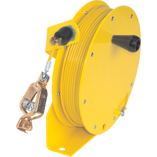 Static Grounding Hand Wind Reels, 75' Length