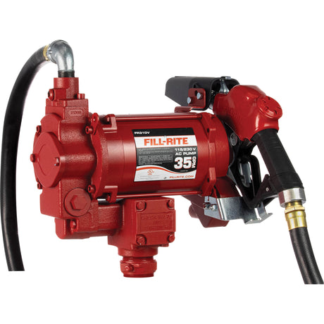 AC Utility Rotary Vane Pumps with Nozzle, 115/230 V, 35 GPM