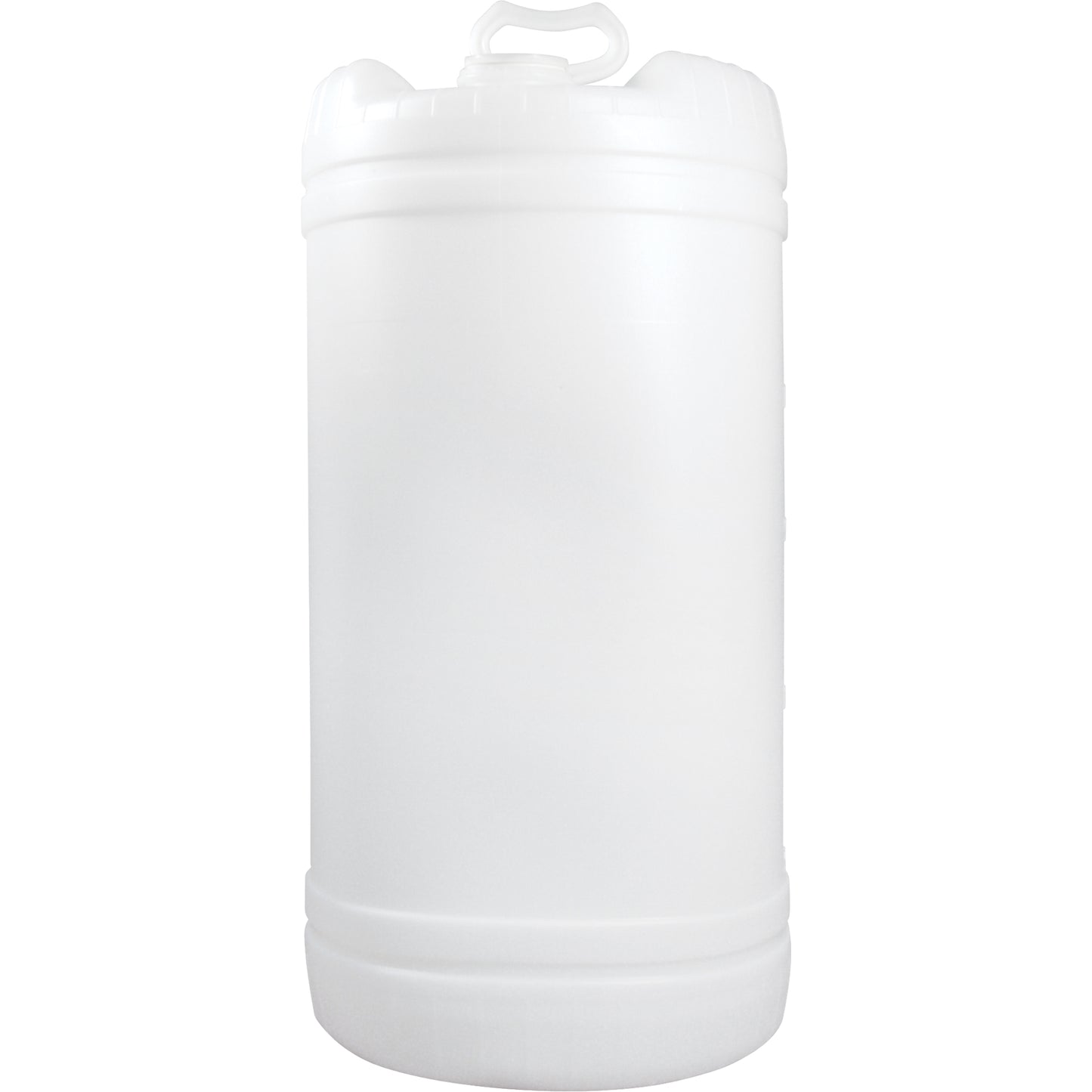 Polyethylene Drums -Tight Head, 15 US gal. (12.49 imp. Gal.), Closed Top, Natural