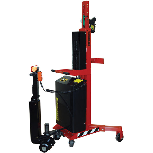 Ergonomic Drum Handler Power Lift & Drive - DM-1100-PLD, 30 - 85 US Gal. (25 - 70 Imperial Gal.)