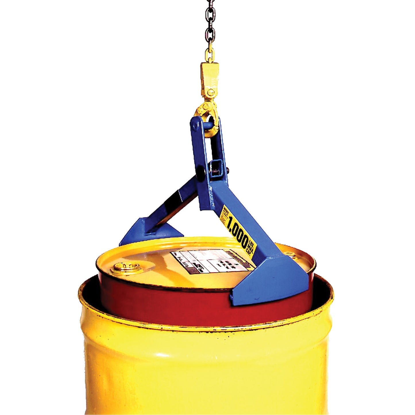 Drum & Overpack Lifter, 55 -85 US gal. (45 -70 Imperial Gal.), 1000 lbs./454 kg Cap.