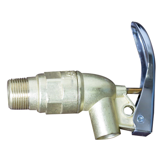 Zinc Drum Faucet - No Flame Arrestor , Zinc Alloy, 3/4" NPT Inlet