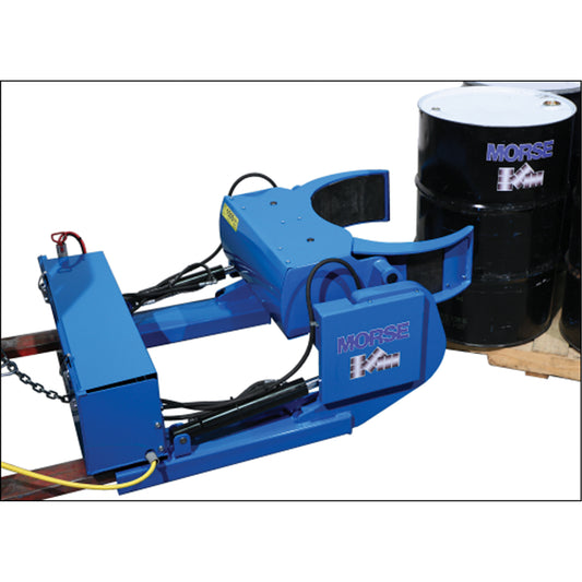 Grip+Go Power-Grip Fork Mount Drum Handler, 15 - 55 US Gal. (12.5 - 45 Imperial Gal.) Drum Size, 1500 lbs./680 kg Cap.