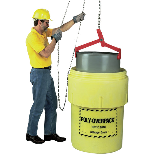 Drum Lifter, 85 US gal. (70 Imperial Gal.) Drum Size, 1000 lbs./454 kg Cap.