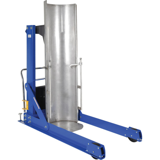 Portable Hydraulic Drum Dumper, For 30 - 55 US Gal. (25 - 45.8 Imperial Gal.)