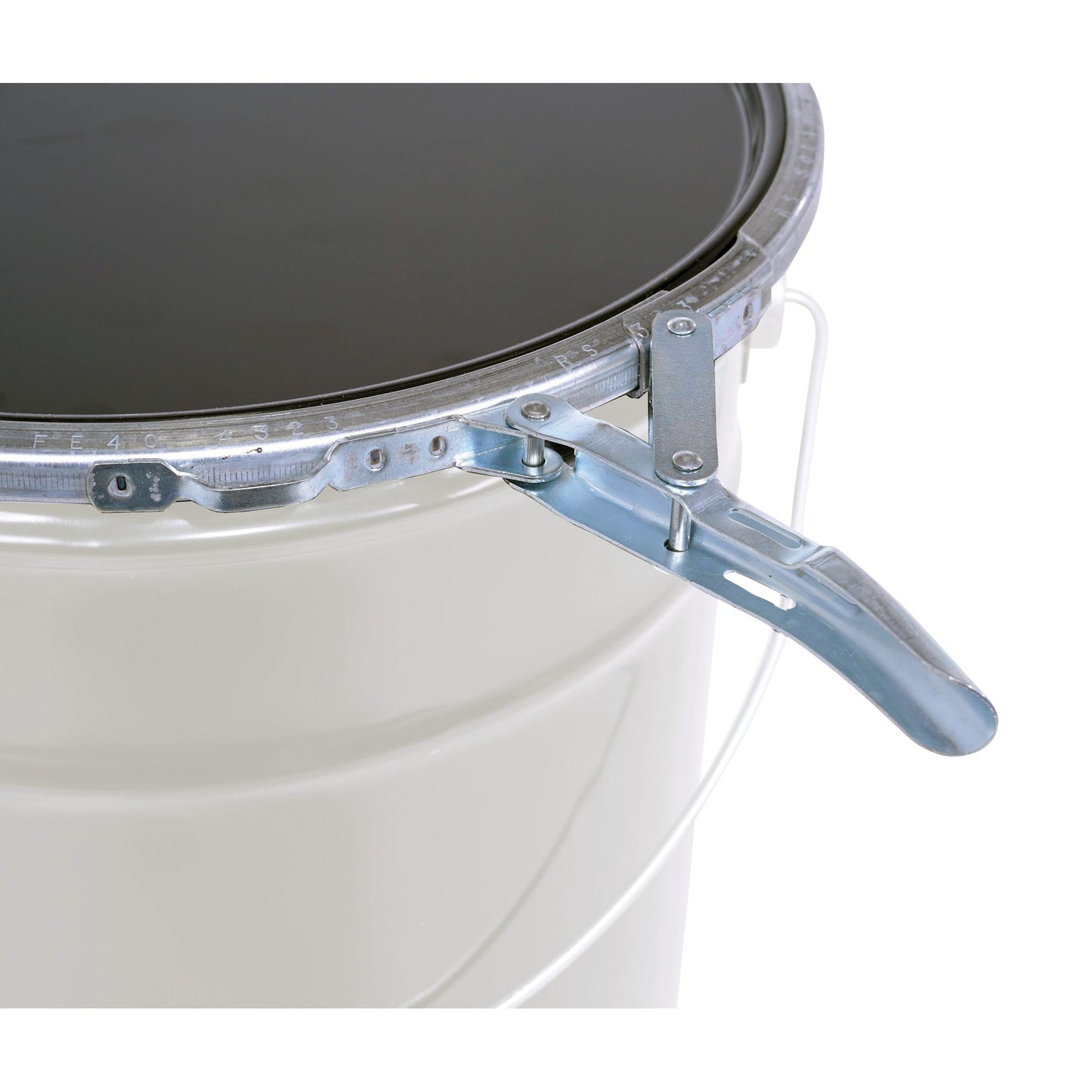 U.N. Rated Lever Lock Steel Pail Lid