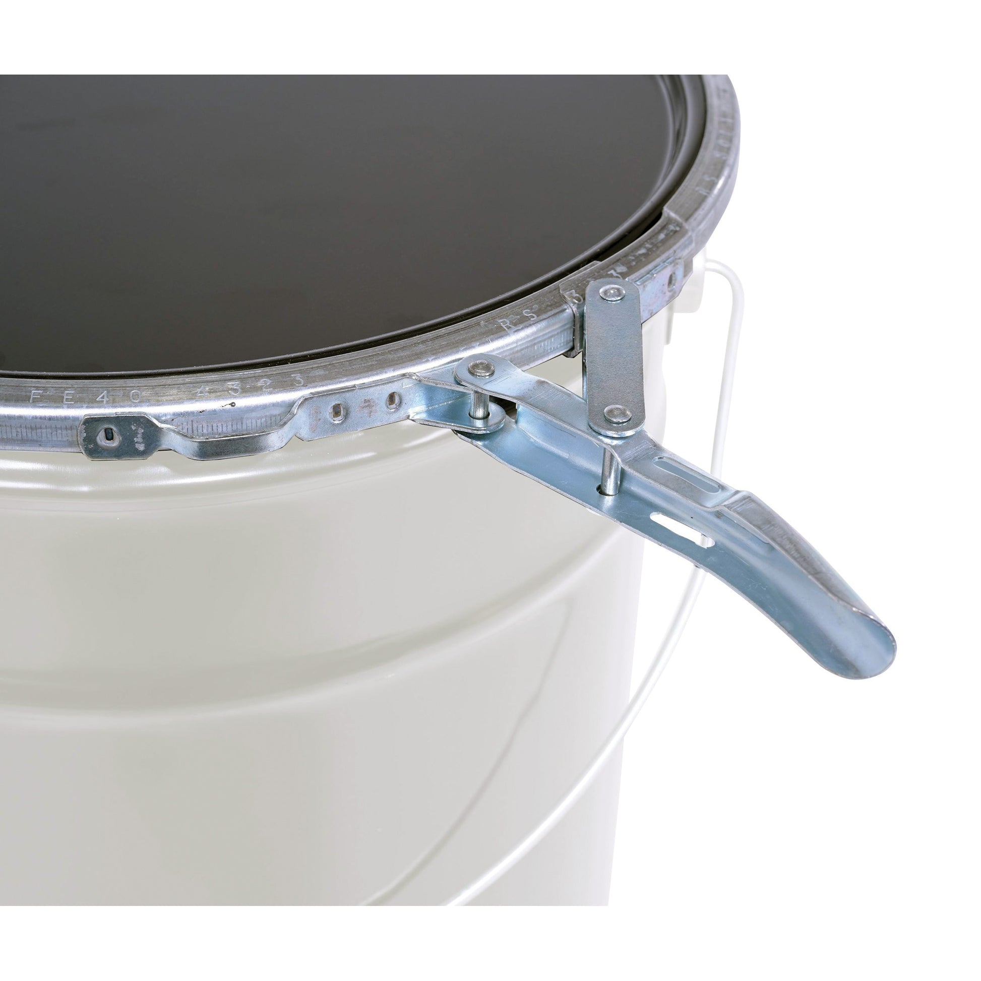 U.N. Rated Lever Lock Steel Pail Lid