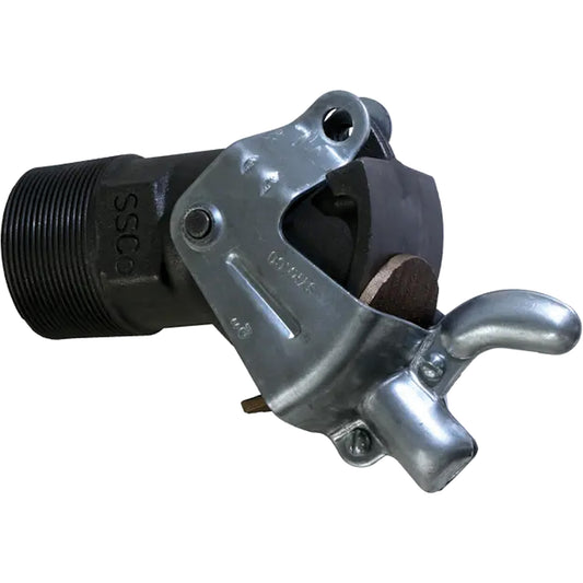 Molasses Gate Drum Faucet, Cast Iron, 2" NPT