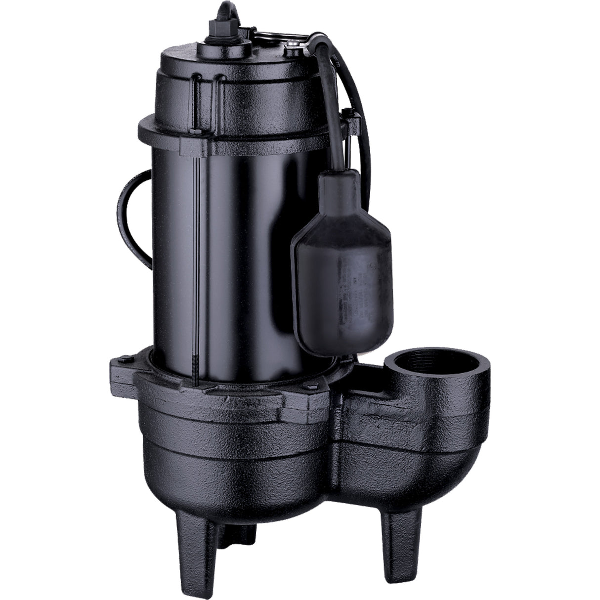 Cast Iron Sewage Pump, 120 V, 9.5 A, 6400 GPH, 3/4 HP