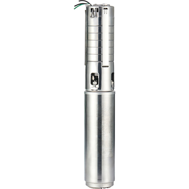 Submersible Deep Well Pump, 230 V, 1300 GPH, 1/2 HP