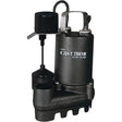 Cast Iron Submersible Sump Pump with Vertical Float Switch, 67 GPM, 33 V, 5 A, 1/3 HP