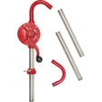 Rotary Type Drum Pump, Cast Iron/Steel, Fits 30-55 Gal., 8 oz./Stroke