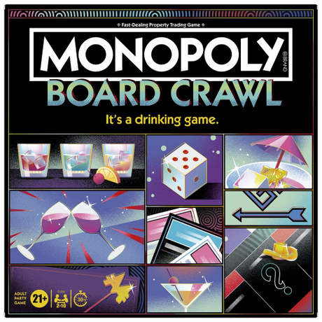 MONOPOLY - BOARD CRAWL (Case of 6)